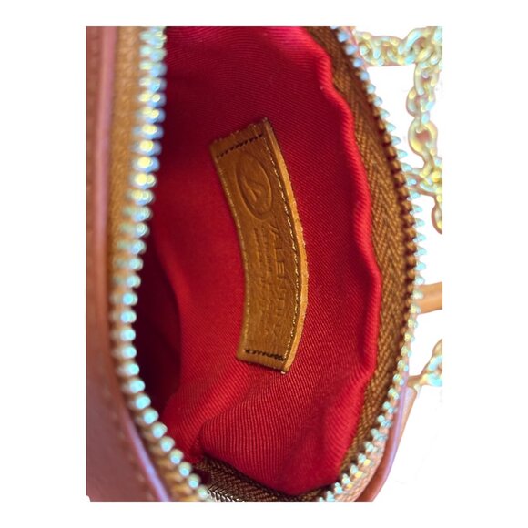 Valentina Purple Genuine Italian Pebbled Leather crossbody/bag/phone/purse - Picture 9 of 10